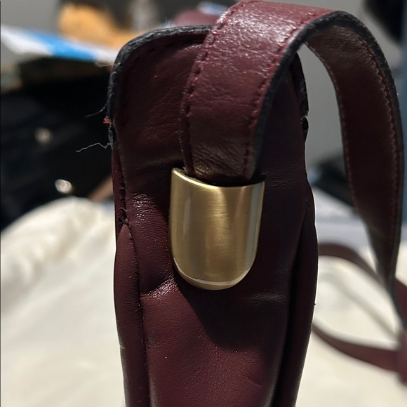 Etienne Aigner Burgundy Crossbody Bag - Picture 4 of 8